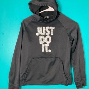 Boys Nike hoodie dry-fit large 17” width 20”length